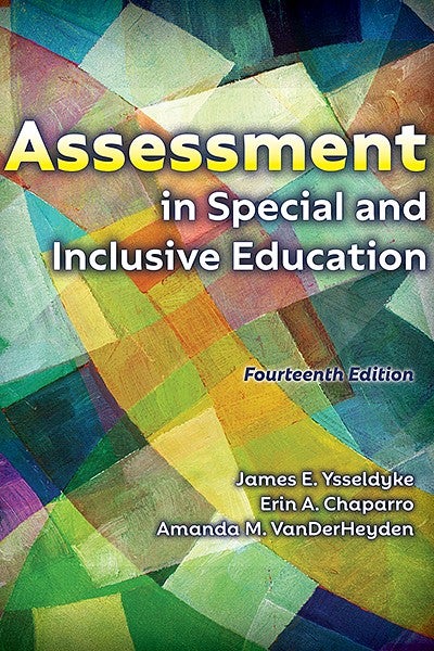 image of book cover of Assessment in Special and Inclusive Education–14th Edition