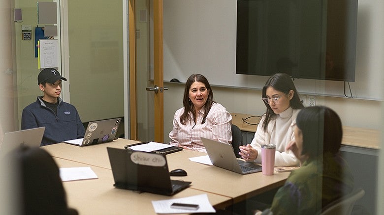 image of students in Professor Jen Doty's lab