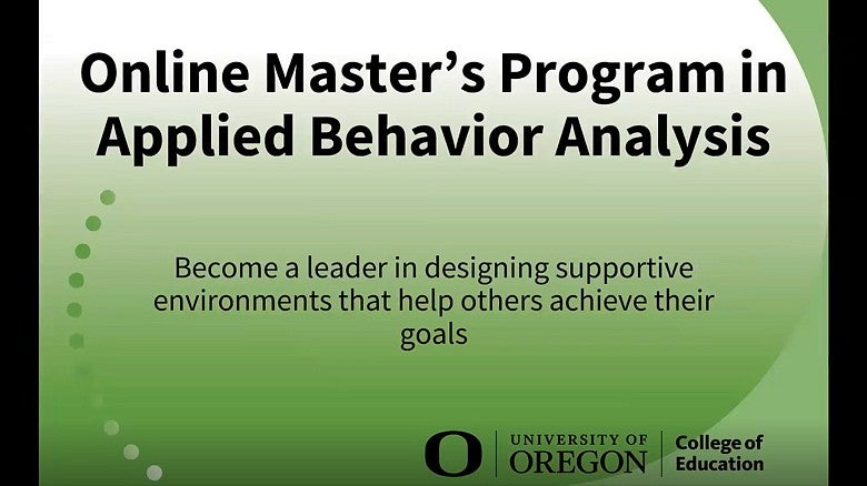 ABA online master's video thumbnail