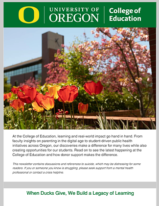 Impact news cover for Spring 2025