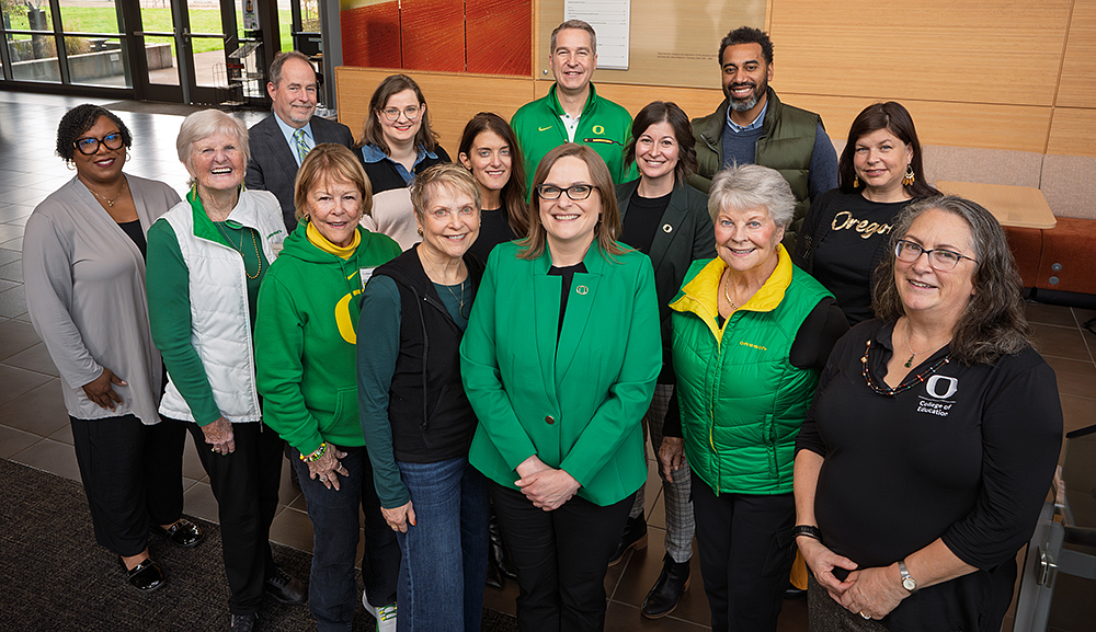 Emily Tanner-Smith with Dean's Advisory Council 2025