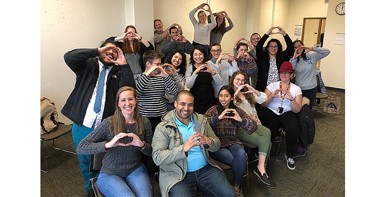 image of University of Oregon College of Education SLPSR student cohort