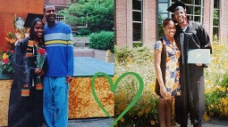 image of Bryan and Ayanna Murray UO Ducks in Love feature