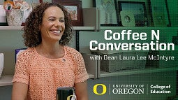 image of Coffee N Conversation YouTube thumbnail featuring Rhonda Nese
