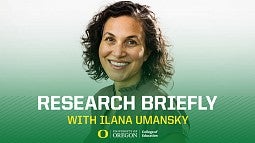 Research Briefly cover featuring Ilana Umansky, PhD