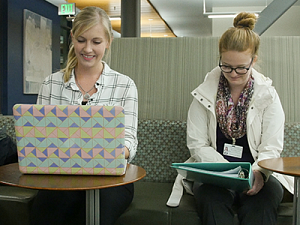 University of Oregon College of Education SPED students helping with research