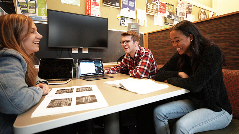 HEDCO students in booth