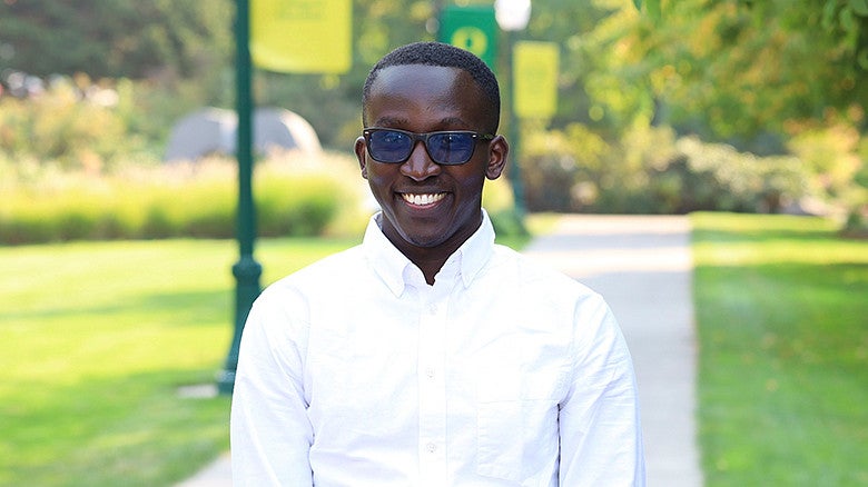 EPoL student Eric Njue