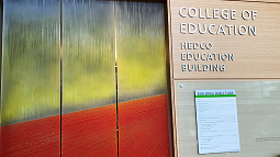 University of Oregon College of Education Colere Art Installation