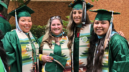 University of Oregon College of Education Sapsik'ʷałá graduates